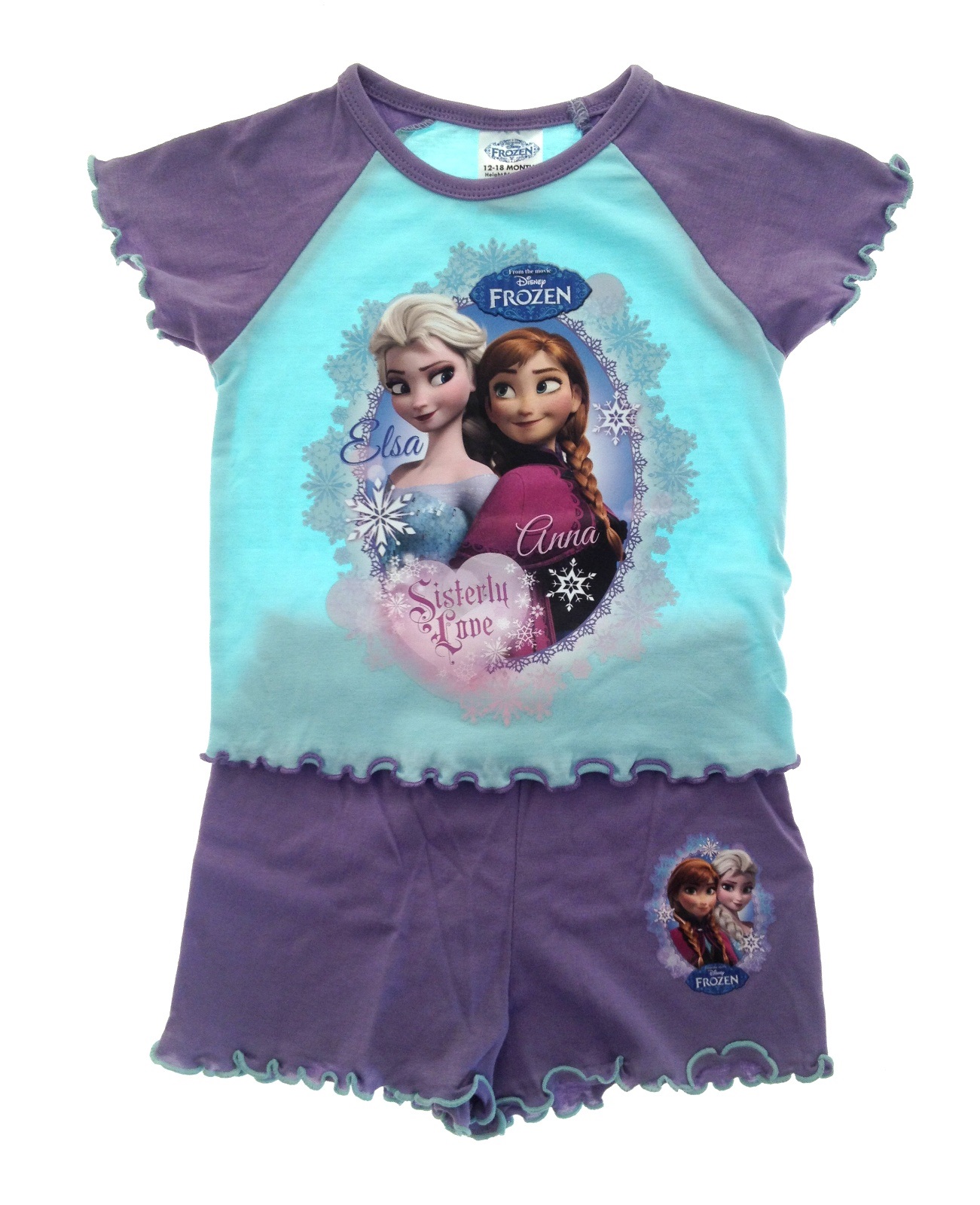 frozen short pyjamas